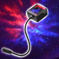 Galaxy Projektor – USB Nattljus med Stjärnprojektion